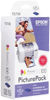 PACK PAPIER PHOTO BRILLANT + CARTOUCHE 4 COULEURS EPSON C13T573040