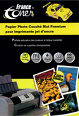 PAPIER PHOTO couch� MAT PREMIUM FRANCETONER PAFTA4_MAT170
