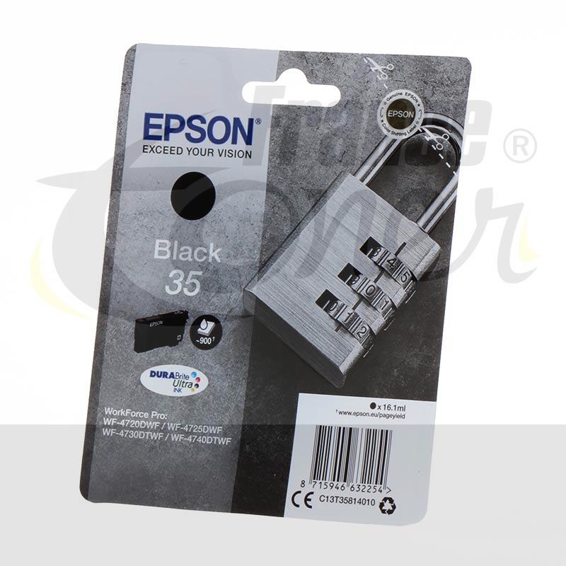 Lot De 4 Cartouches D'Encre XL Compatibles Epson WorkForce Pro WF-3720DWF Et Modèles Similaires