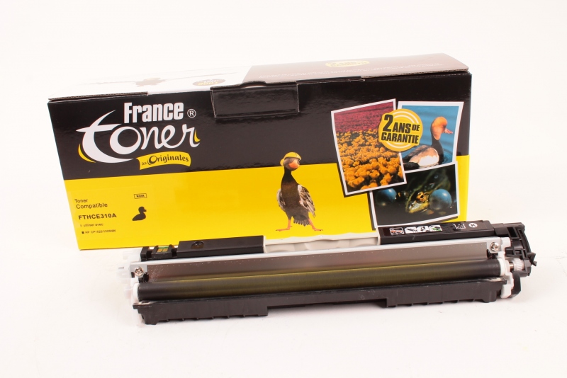 Cartouche De Toner Laser Jaune Compatible Pour HP LaserJet Pro 100 Color MFP M175nw - Go Inks