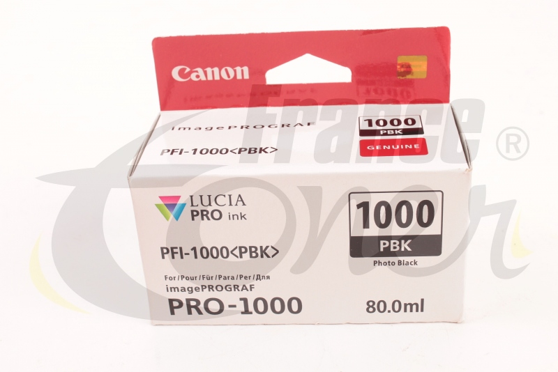 LCL Cartouche D'encre Compatible PFI-1000 B PFI-1000B 0555C001
