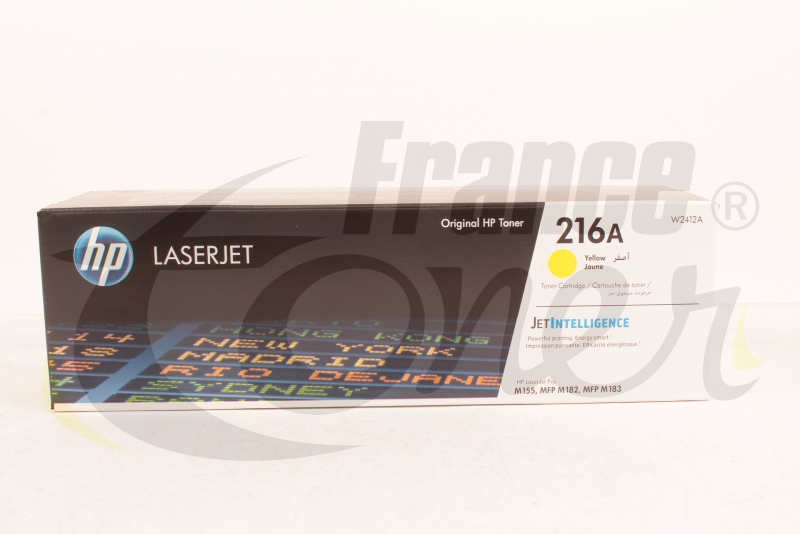 Toner Couleur Hyggetech Lot 4 Toners 216A Compatibles HP - BK/C/M/Y - Pour LaserJet Pro M183fw, M155... Toner Avec Puce