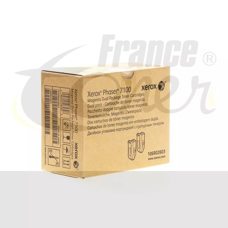 Toner XEROX 106R02603 - MAGENTA (rouge) - Forma...