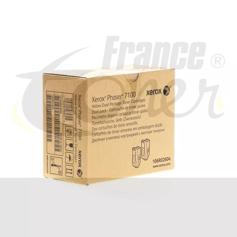 Toner XEROX 106R02604 - JAUNE - Format XL