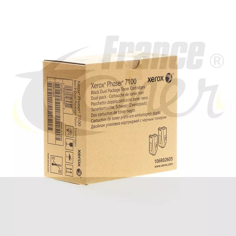 Toner XEROX 106R02605 - NOIR - Format Standard