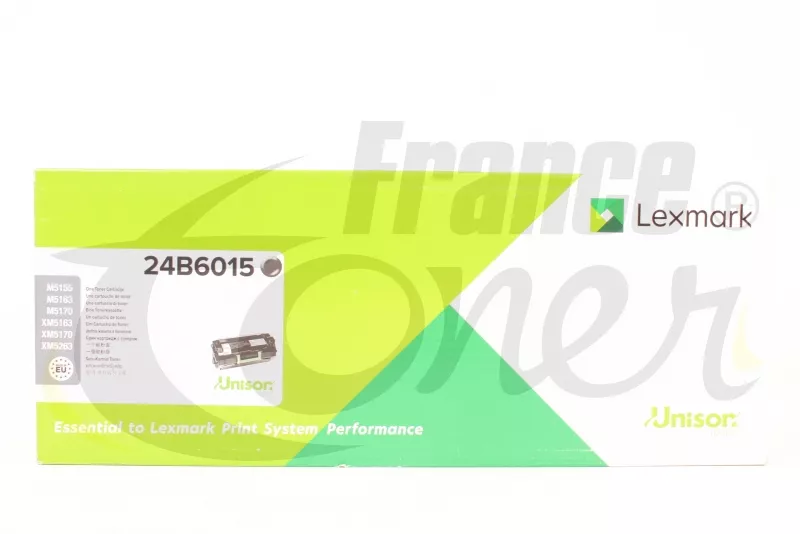 Toner LEXMARK 24B6015 - NOIR - Format Standard