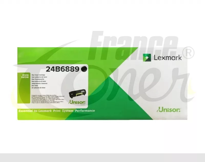 Toner LEXMARK 24B6889 - NOIR - Format Standard
