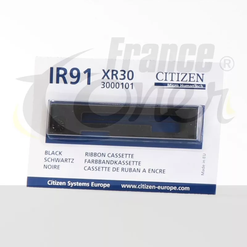Ruban CITIZEN IR91 - NOIR - Format Standard