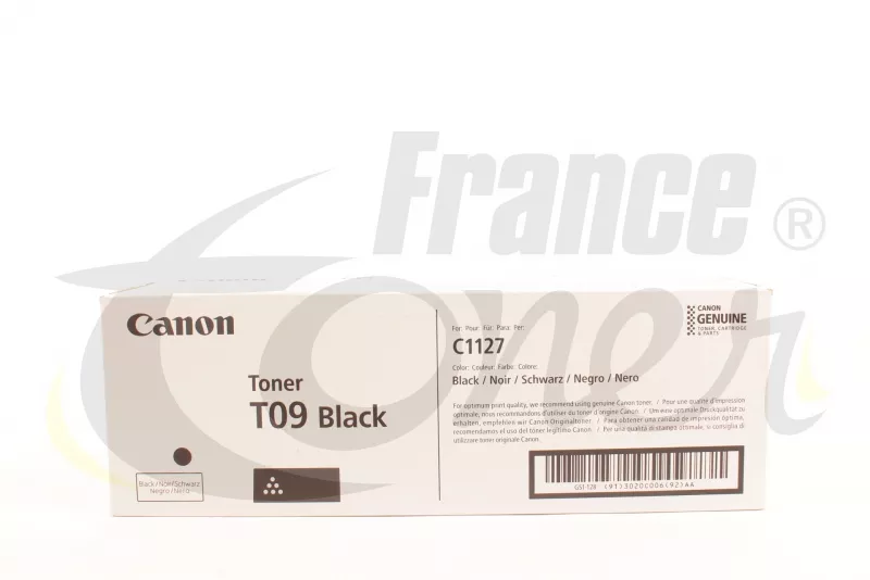 Toner CANON T09 (T09K) - NOIR - Format Standard