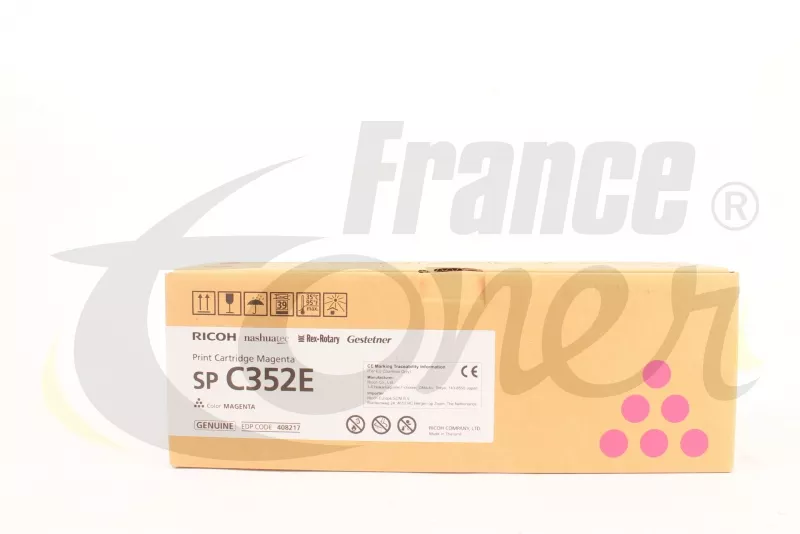 Toner RICOH 408217 - MAGENTA (rouge) - Format S...