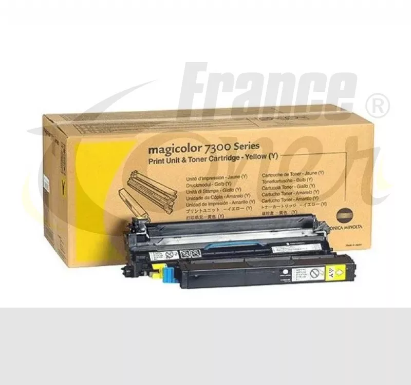 Toner KONICA.MINOLTA 1710532-002 - JAUNE - Form...