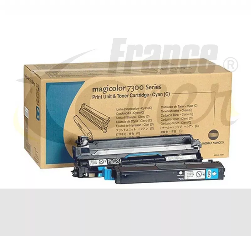 Toner KONICA.MINOLTA 1710532-004 - CYAN (bleu)...