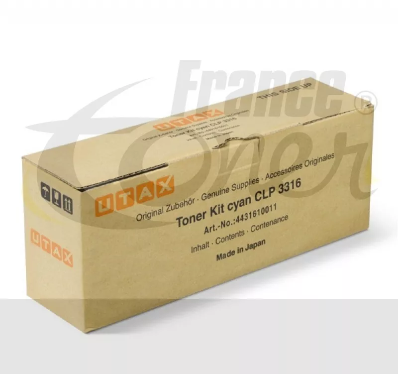 Toner UTAX 4431610011 - CYAN (bleu) - Format St...