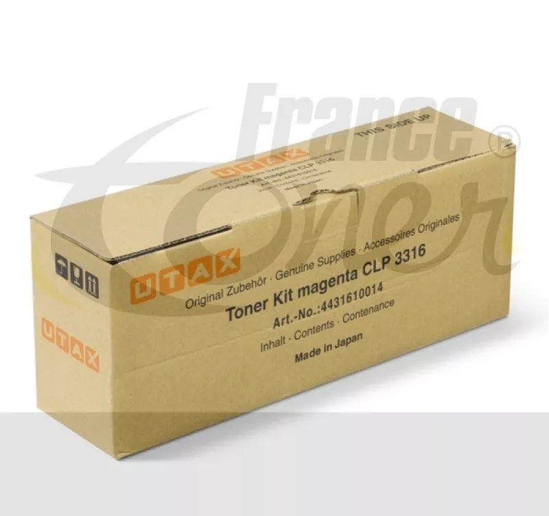 Toner UTAX 4431610014 - MAGENTA (rouge) - Forma...