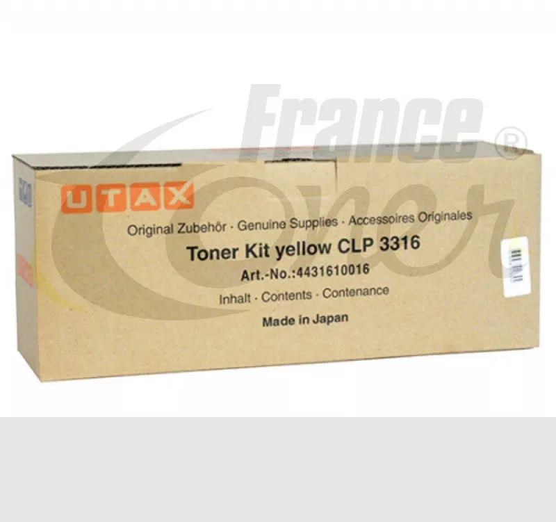 Toner UTAX 4431610016 - JAUNE - Format Standard