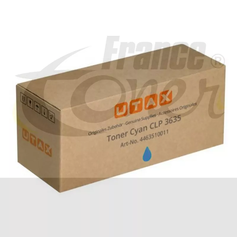 Toner UTAX 4463510011 - CYAN (bleu) - Format St...