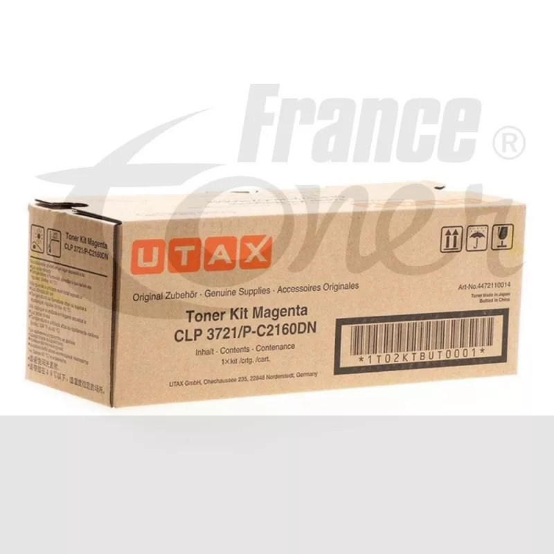 Toner UTAX 4472110014 - MAGENTA (rouge) - Forma...