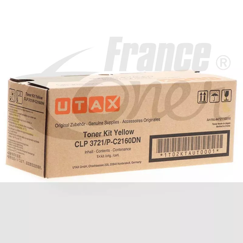 Toner UTAX 4472110016 - JAUNE - Format Standard