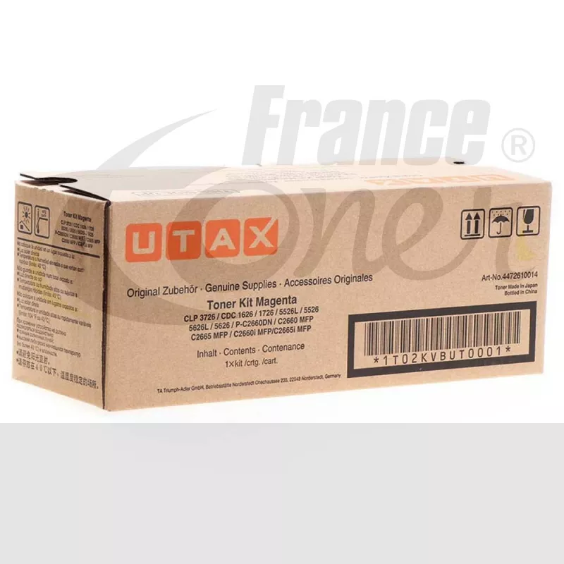 Toner UTAX 4472610014 - MAGENTA (rouge) - Forma...