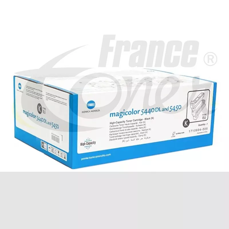 Toner KONICA.MINOLTA 1710604-005 - NOIR - Forma...