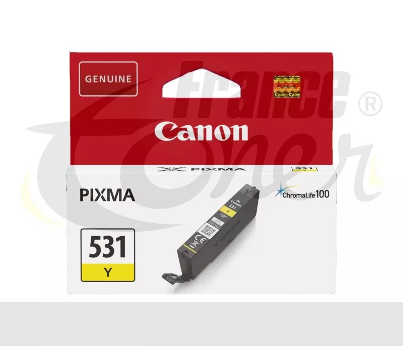 Cartouche d'encre CANON CLI-531Y (6121C001) - J...