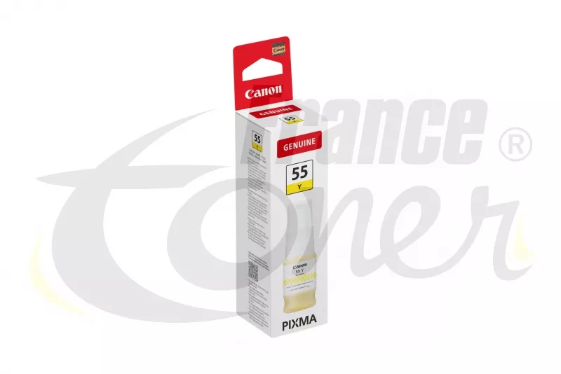 Recharge Encre CANON GI-55Y (6291C001) - JAUNE...