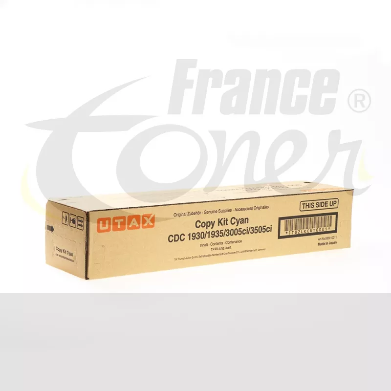 Toner UTAX 653010011 - CYAN (bleu) - Format Sta...