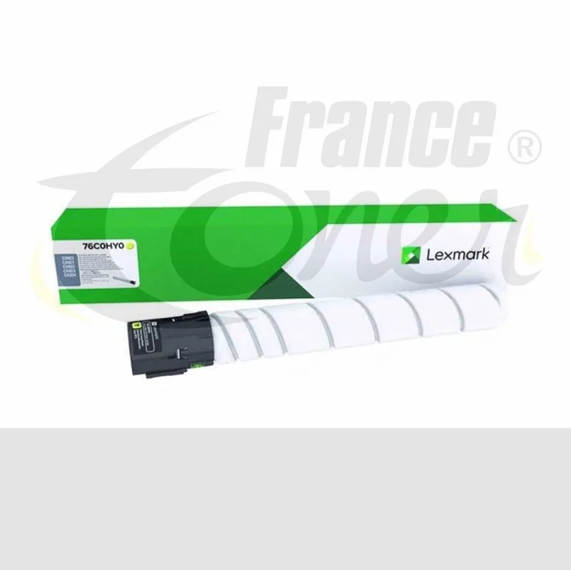 Toner LEXMARK 76C0HY0 - JAUNE - Format XL
