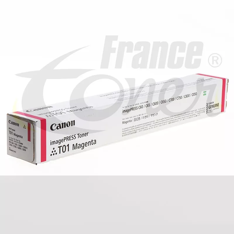 Toner CANON T01 (8068B001) - MAGENTA (rouge) -...