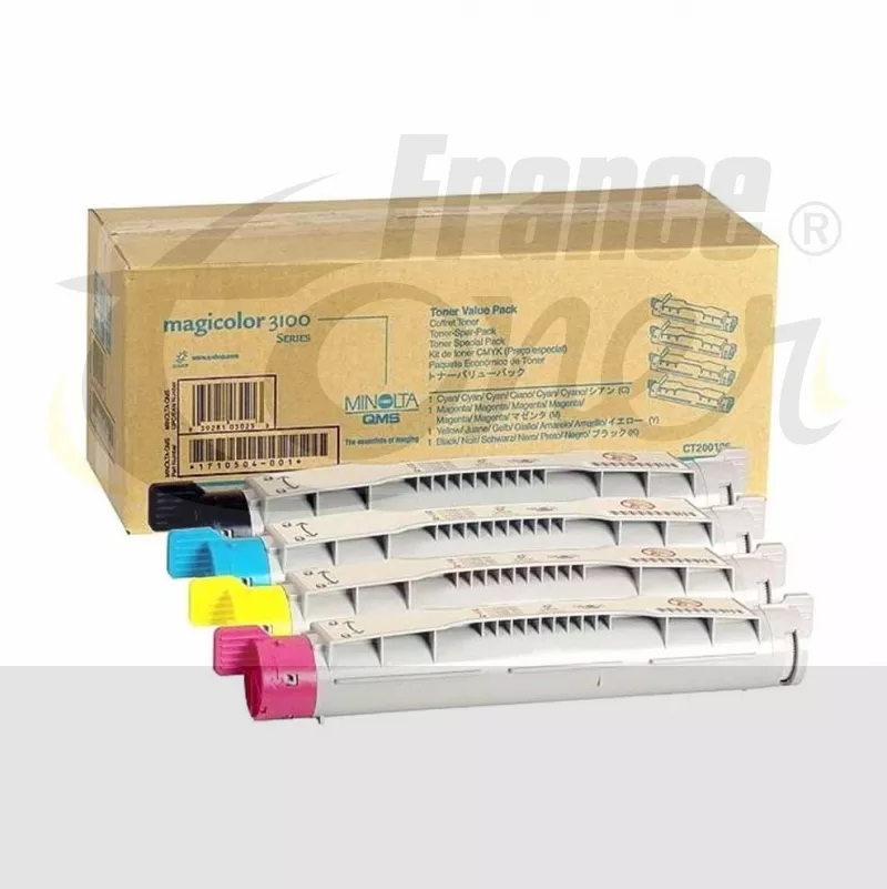 Pack de 4 toners KONICA.MINOLTA 1710504001 (171...