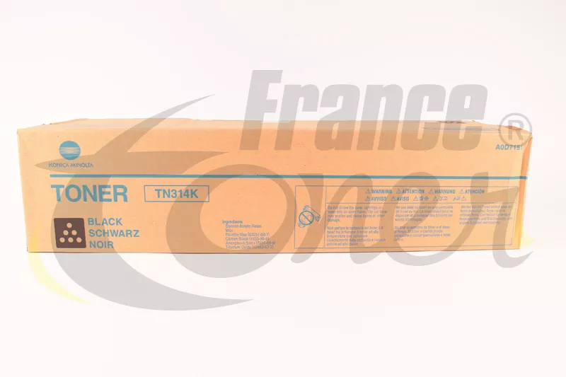 Toner KONICA.MINOLTA TN314 (TN314K) - NOIR - Fo...