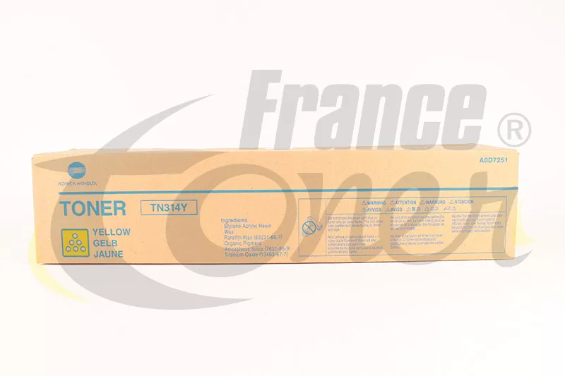 Toner KONICA.MINOLTA TN314 (TN314Y) - JAUNE - F...