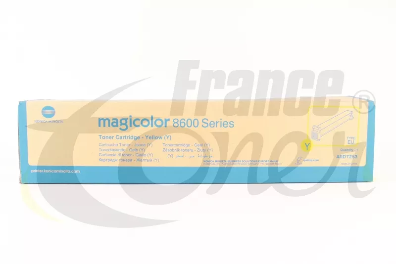 Toner KONICA.MINOLTA A0D7253 - JAUNE - Format S...