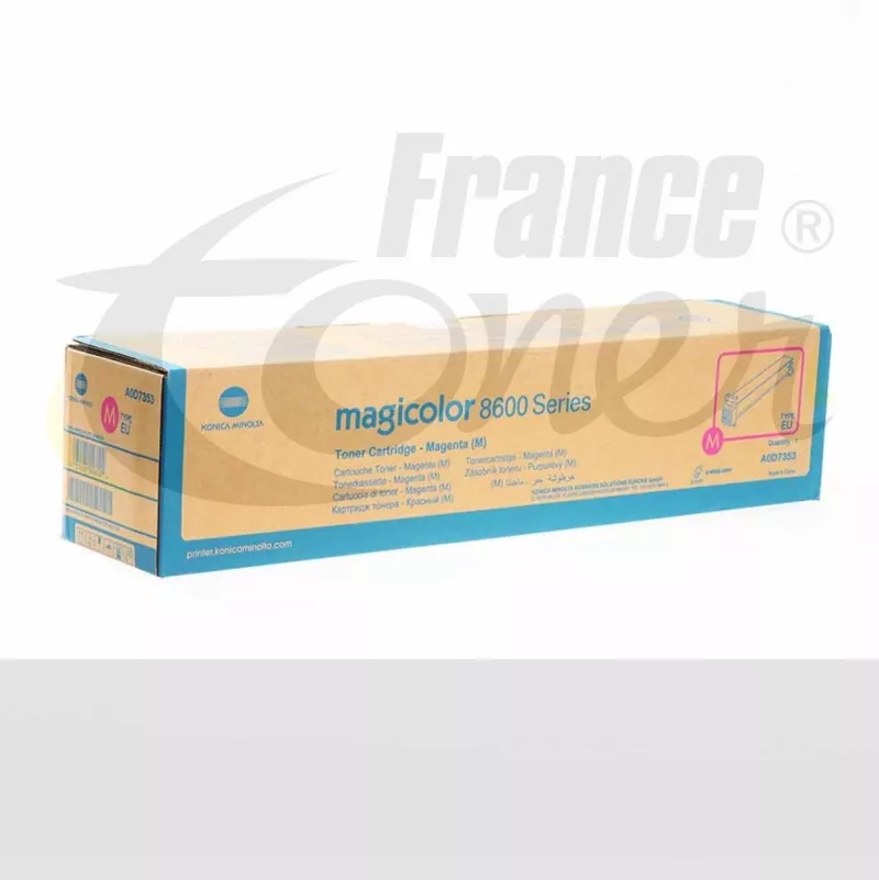 Toner KONICA.MINOLTA A0D7353 - MAGENTA (rouge)...