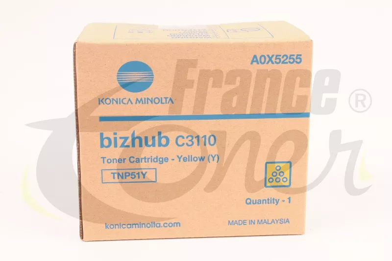 Toner KONICA.MINOLTA TNP51 (TNP-51Y) - JAUNE -...