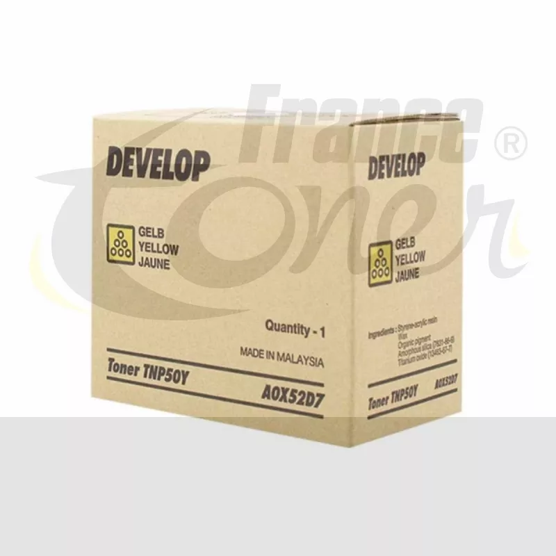 Toner DEVELOP TNP50 (TNP-50Y) - JAUNE - Format...