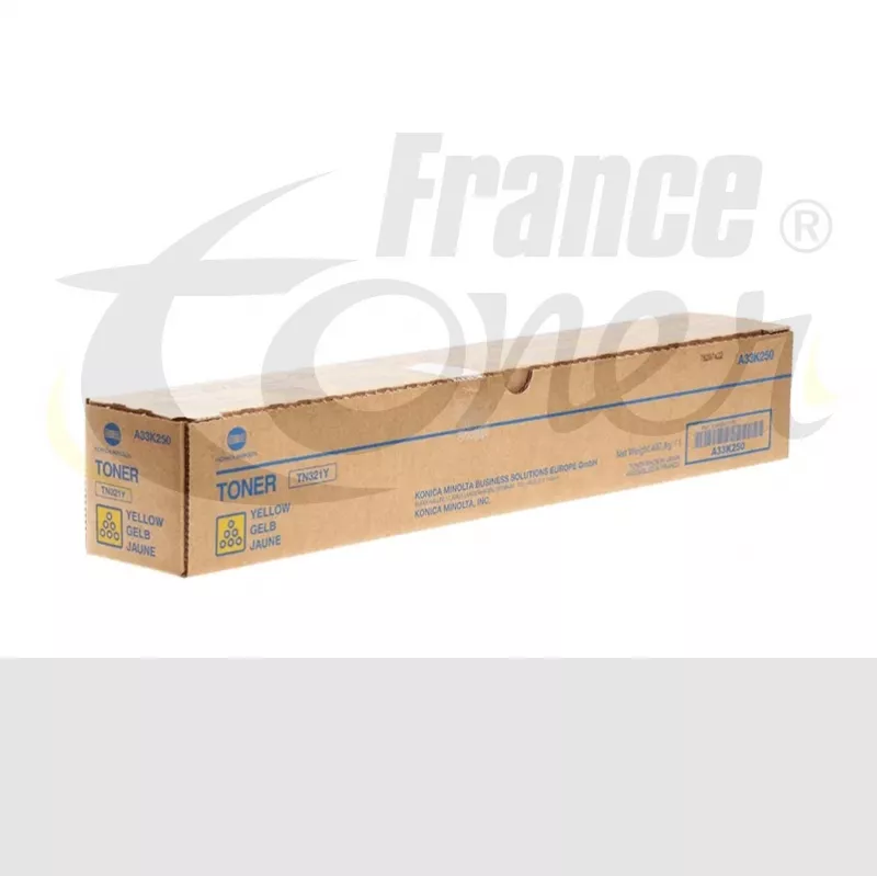 Toner DEVELOP TN321 (A33K250) - JAUNE - Format...