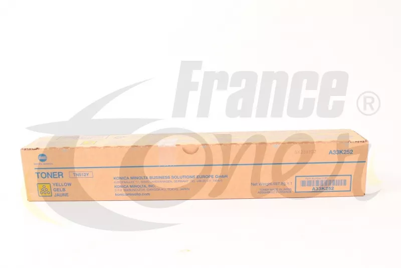 Toner KONICA.MINOLTA TN512 (TN-512Y) - JAUNE -...
