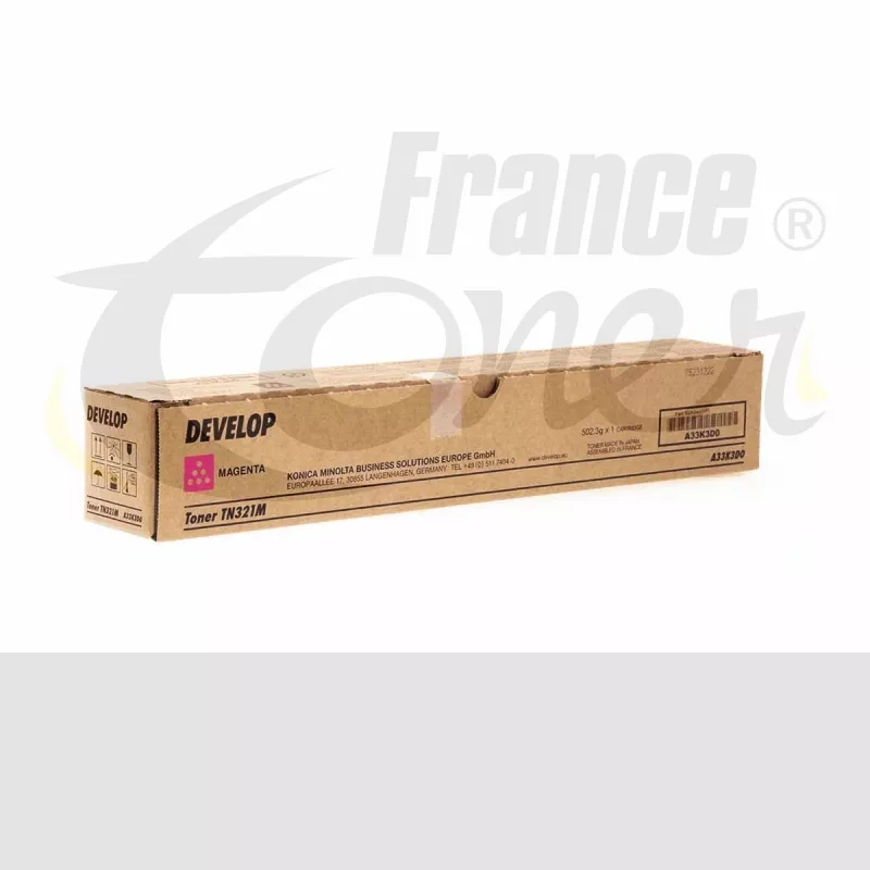 Toner DEVELOP TN321M (A33K3D0) - MAGENTA (rouge...