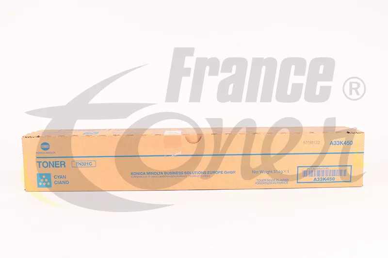 Toner DEVELOP TN321C (A33K450) - CYAN (bleu) -...