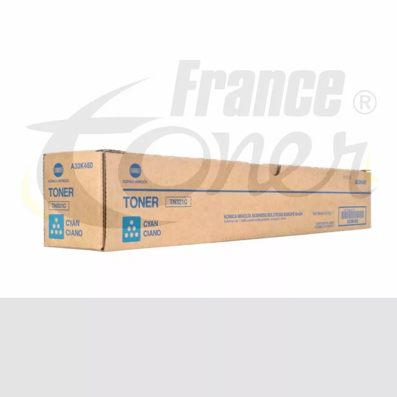 Toner DEVELOP TN321C (A33K4D0) - CYAN (bleu) -...