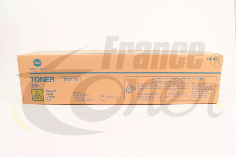 Toner KONICA.MINOLTA TN711Y (TN-711Y) - JAUNE -...