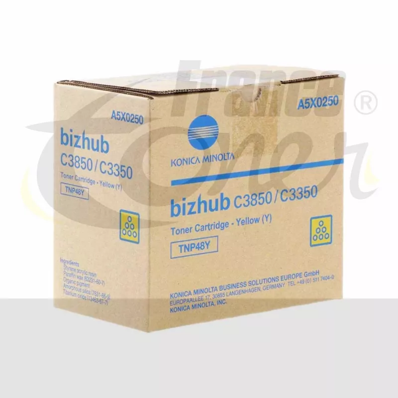 Toner KONICA.MINOLTA A5X0250 (TNP-48Y) - JAUNE...