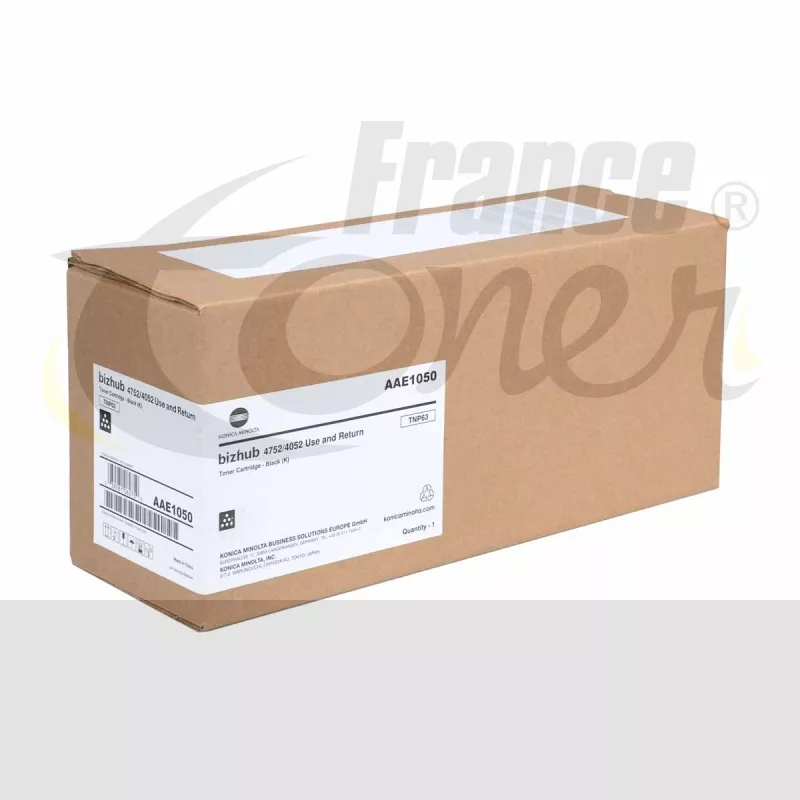 Toner KONICA.MINOLTA TNP63 (TNP-63) - NOIR - Fo...