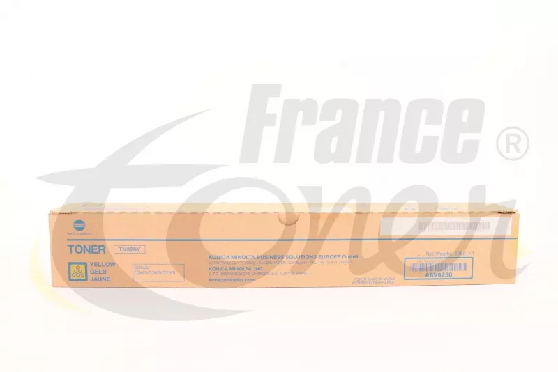Toner KONICA.MINOLTA TN328Y - JAUNE - Format St...