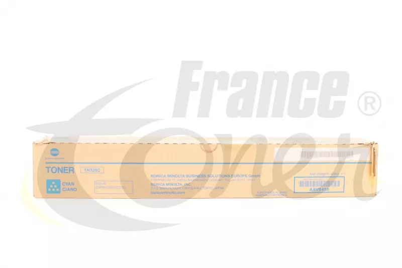 Toner KONICA.MINOLTA AAV8450 (TN328C) - CYAN (b...