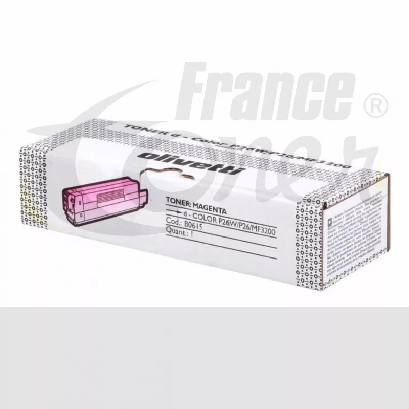 Toner OLIVETTI B0615 - MAGENTA (rouge) - Format...
