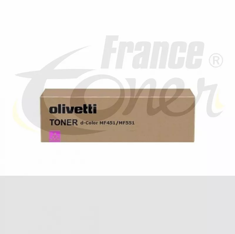 Toner OLIVETTI B0820 - MAGENTA (rouge) - Format...