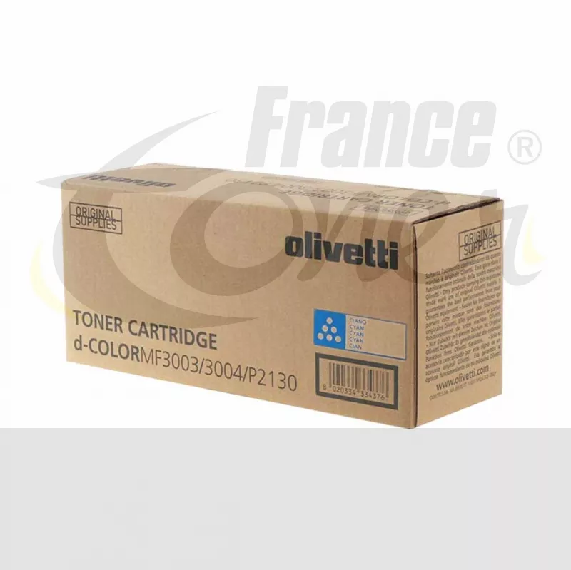 Toner OLIVETTI B1180 - CYAN (bleu) - Format Sta...