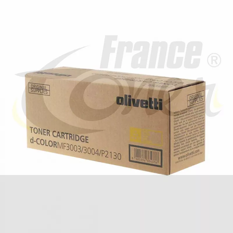 Toner OLIVETTI B1181 - JAUNE - Format Standard